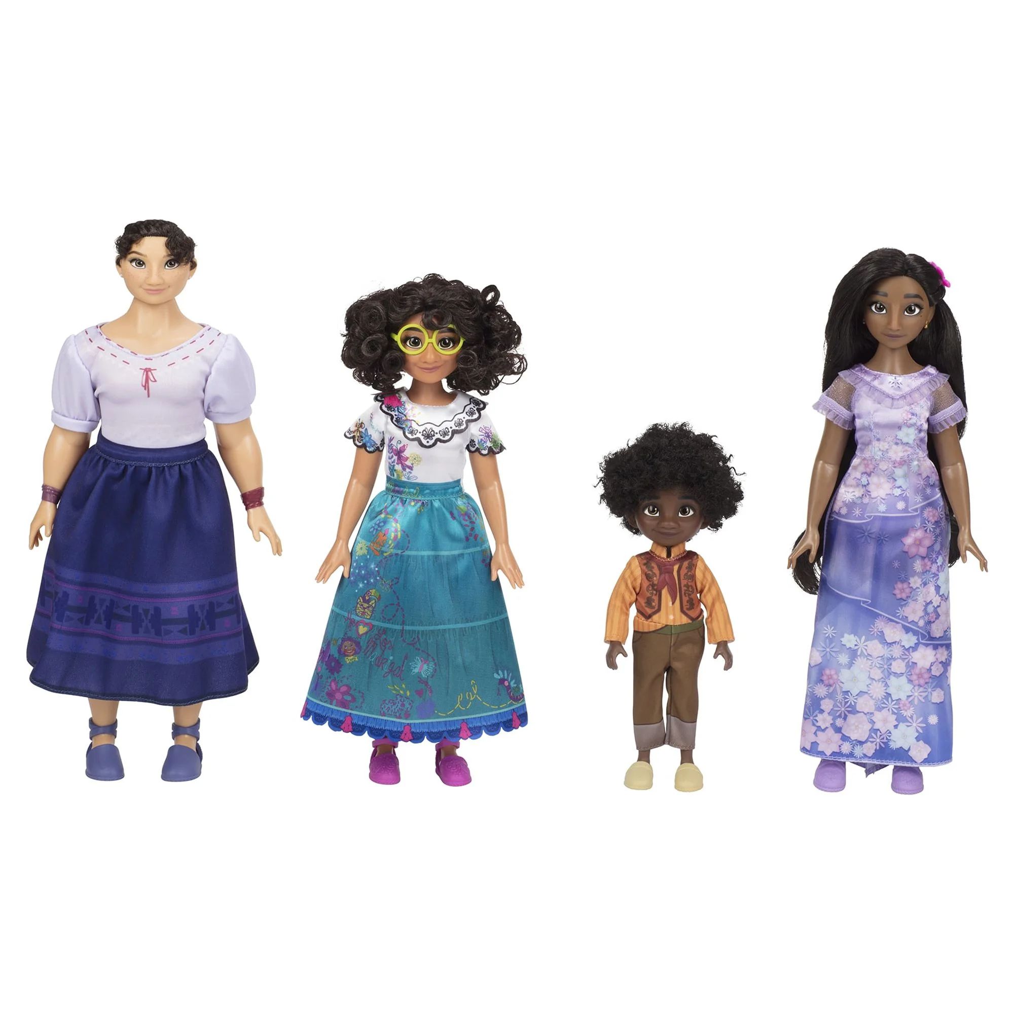 Disney Encanto Mirabel, Isabela, Luisa & Antonio Fashion Doll Gift Set Walmart Exclusive Children... | Walmart (US)