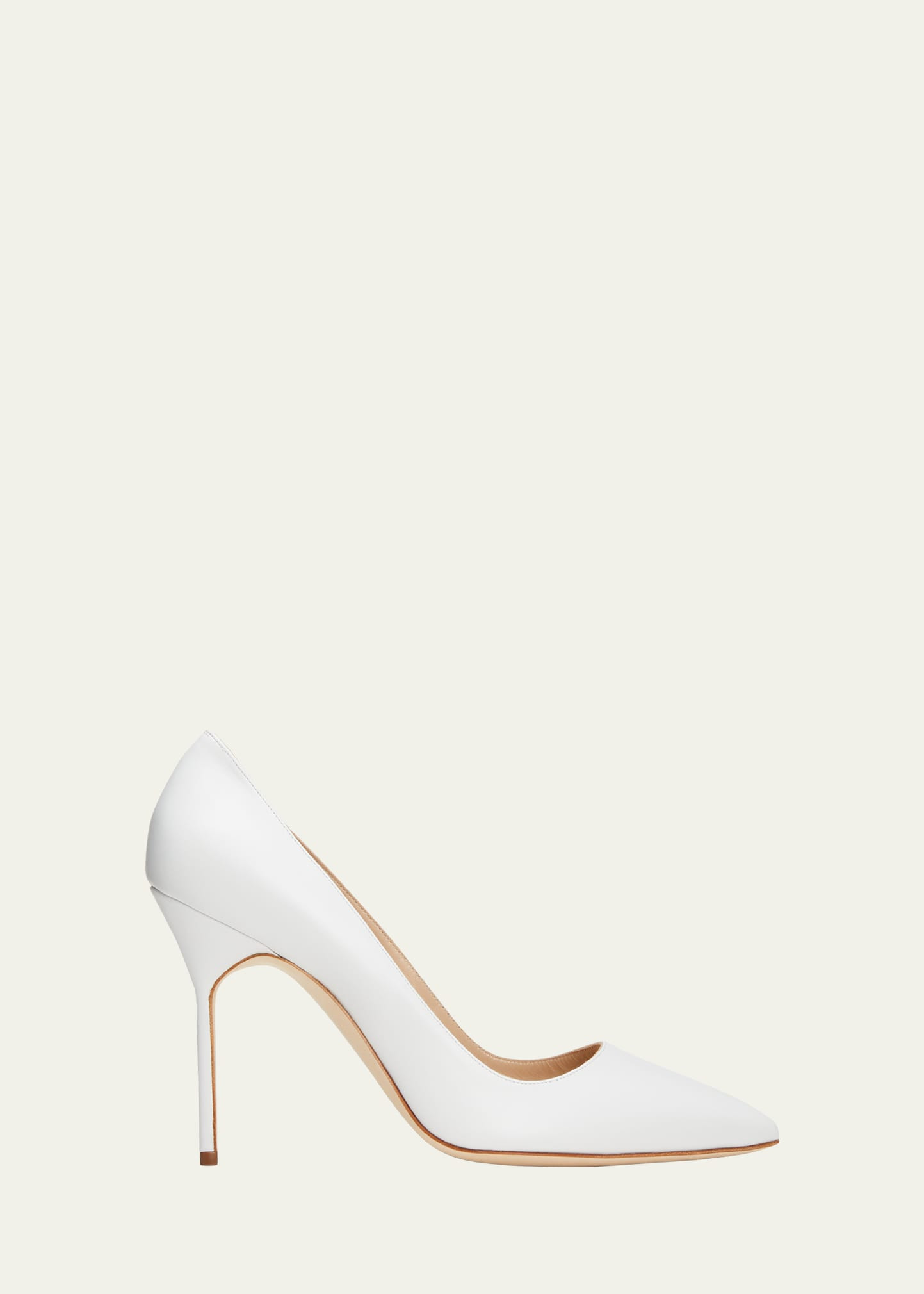 Manolo Blahnik BB 105mm Leather Pumps | Bergdorf Goodman