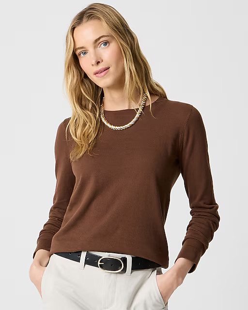Cotton Teddie sweater | J.Crew Factory