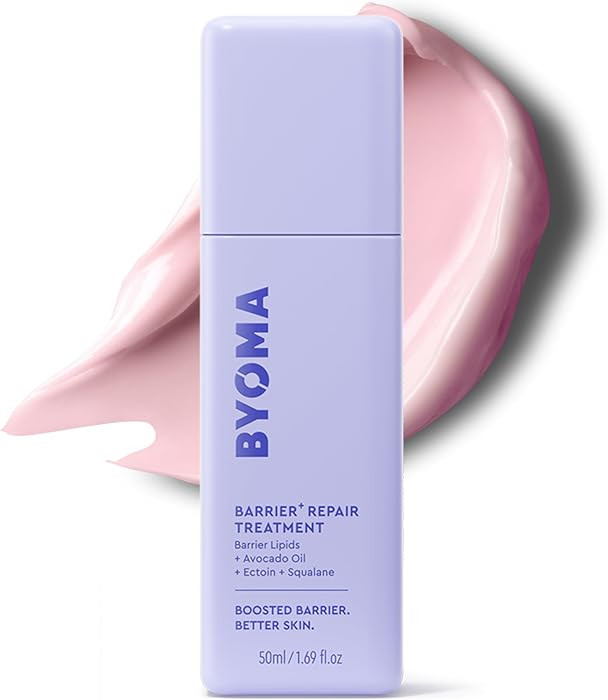 BYOMA Barrier Repair Treatment - Intensely Hydrating Moisturizer for Dry, Sensitive Skin with Avo... | Amazon (US)