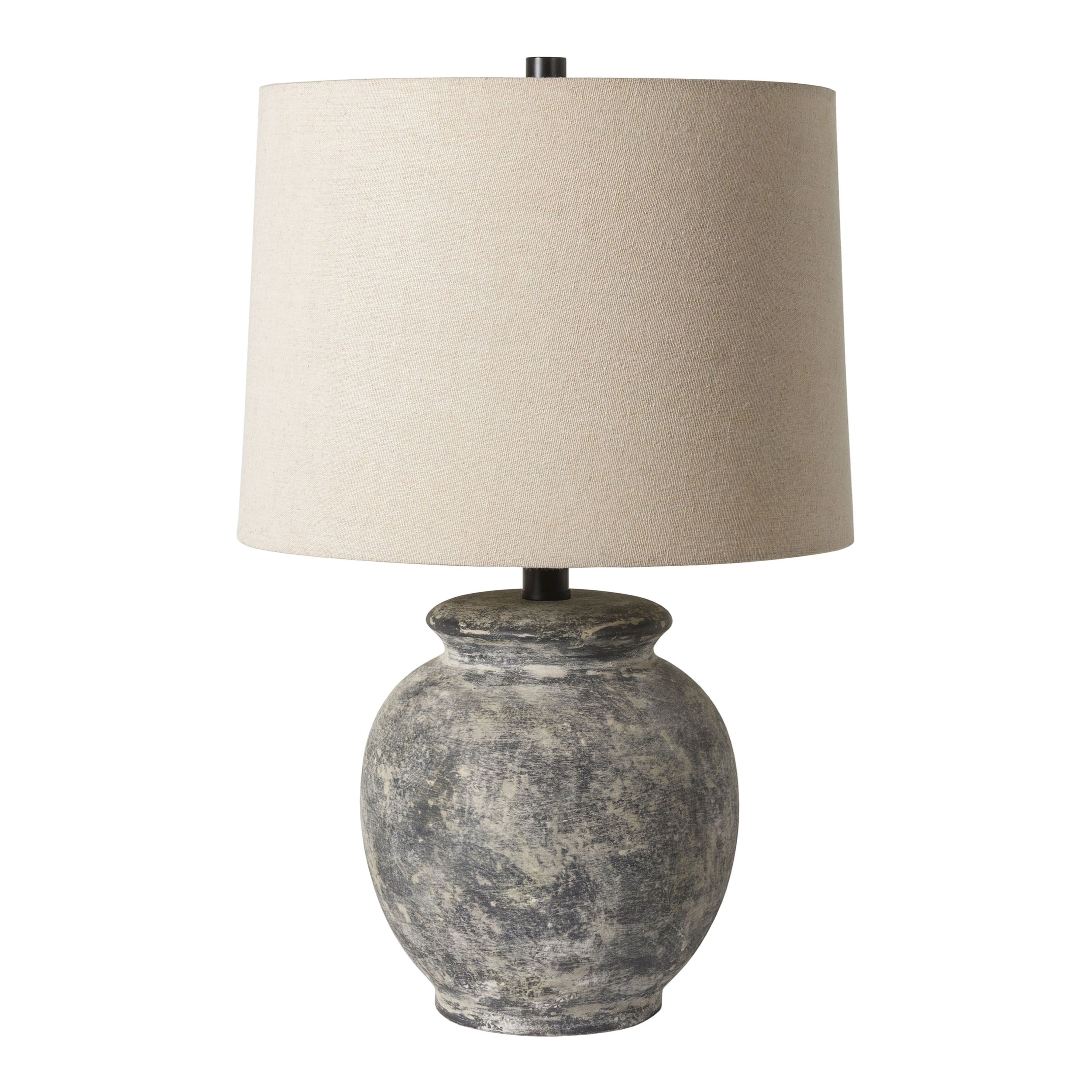 Briar Antique Gray Ceramic Table Lamp | World Market