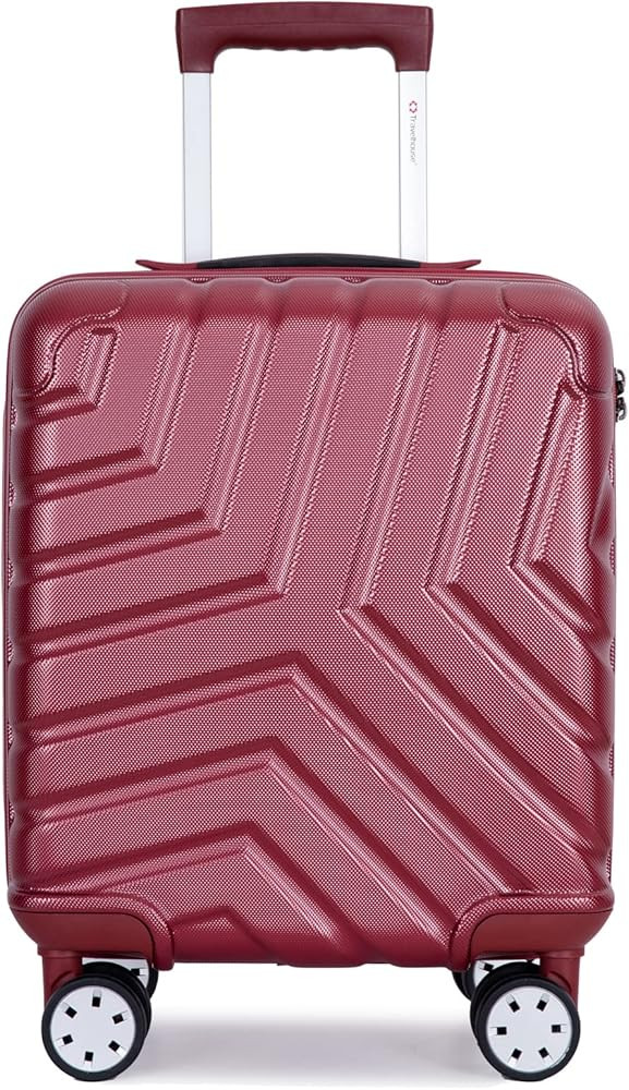 Travelhouse 16 Inch Carry On Luggage Airline Approved,Hardshell Small Carry Suitcases with 360° ... | Amazon (US)