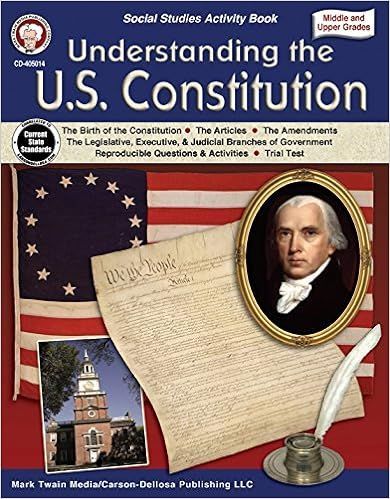 Mark Twain Media | Understanding the US Constitution Workbook | 5th–12th Grade, 96pgs | Amazon (US)