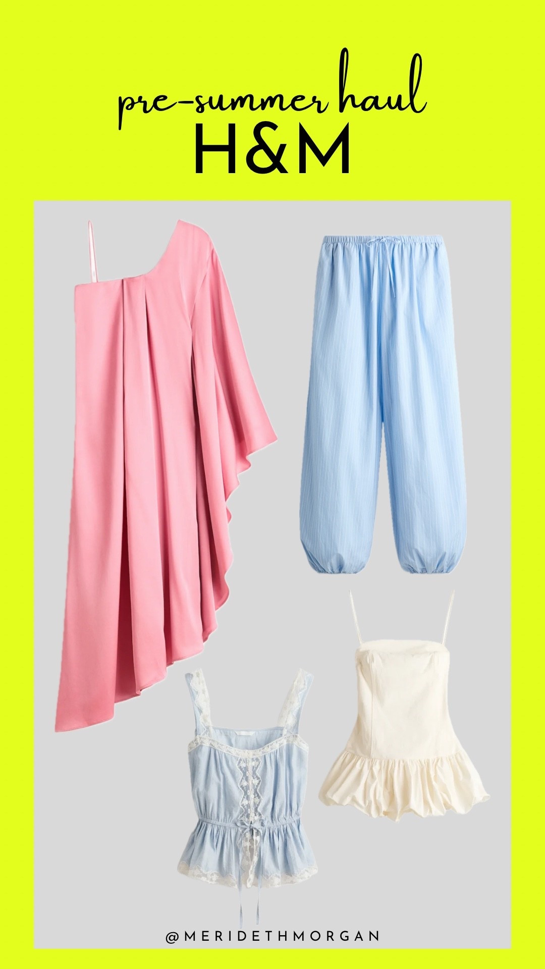 Pastels for summer! Featuring my new haul from H&M ✨

#LTKgrwm
