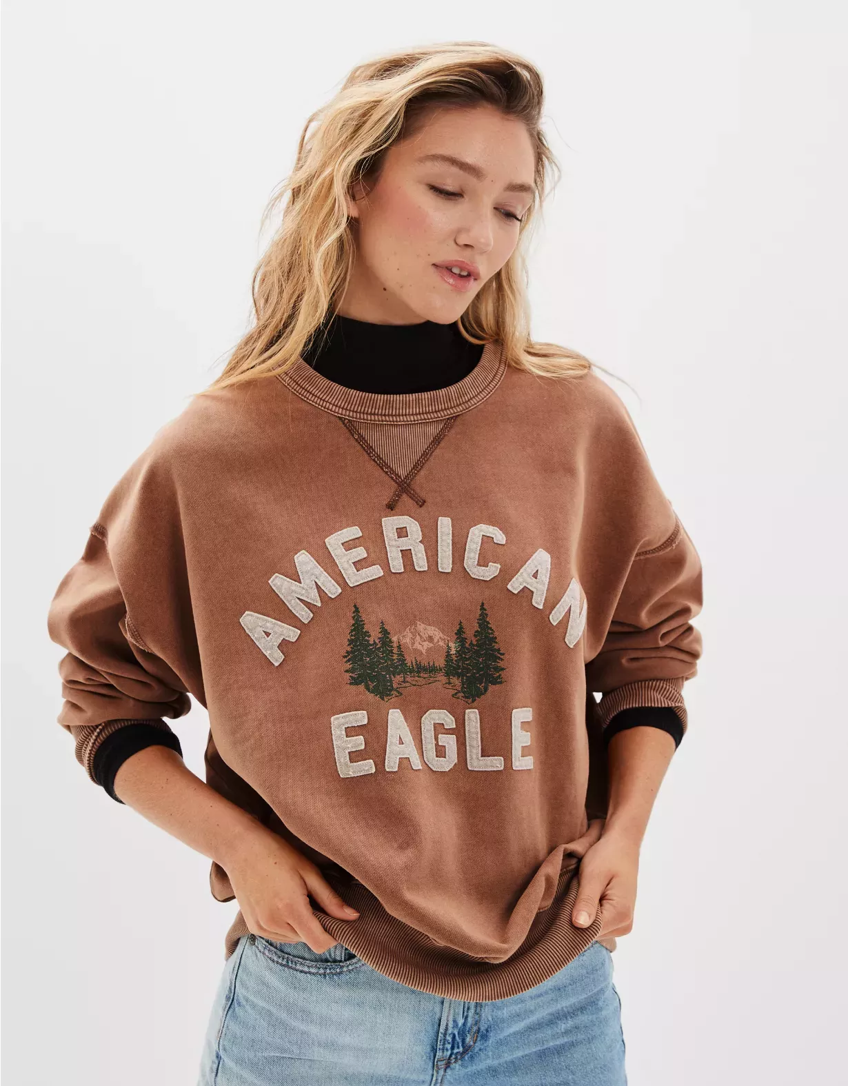 Shop AE Layering Tee online  American Eagle Outfitters KSA