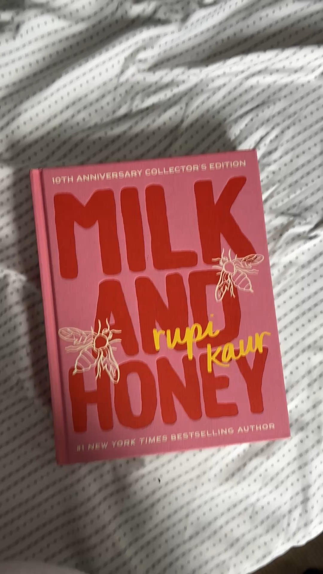 One of my favorite books! 📕 
Milk & honey by Rupi kaur 