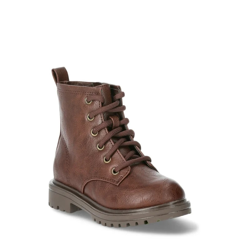 Wonder Nation Toddler Girls Combat Boot | Walmart (US)
