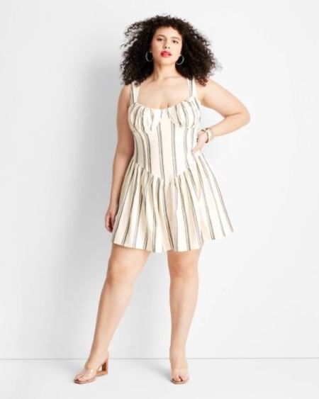 I saw this Corset Mini Dress in store but the cups are too small for me so I didn’t try it on. If you have a smaller chest size, it could work but not for my DDs. It is so super cute!!!

#LTKSeasonal #LTKStyleTip #LTKFindsUnder50