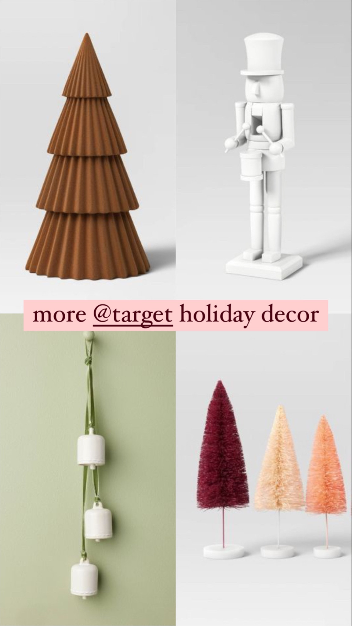 Target Holiday Decor 

#LTKhome #LTKSeasonal #LTKHoliday