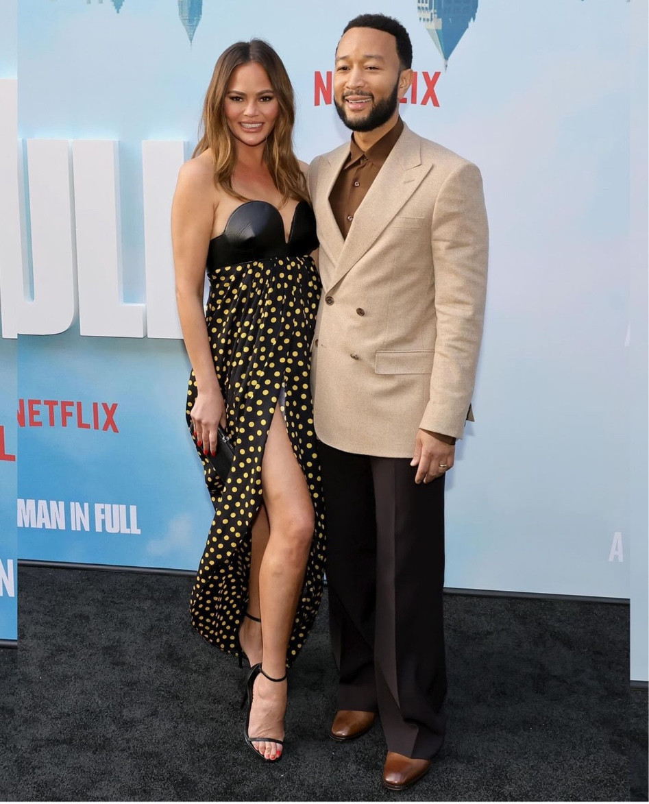 Chrissy Teigen in Alaia