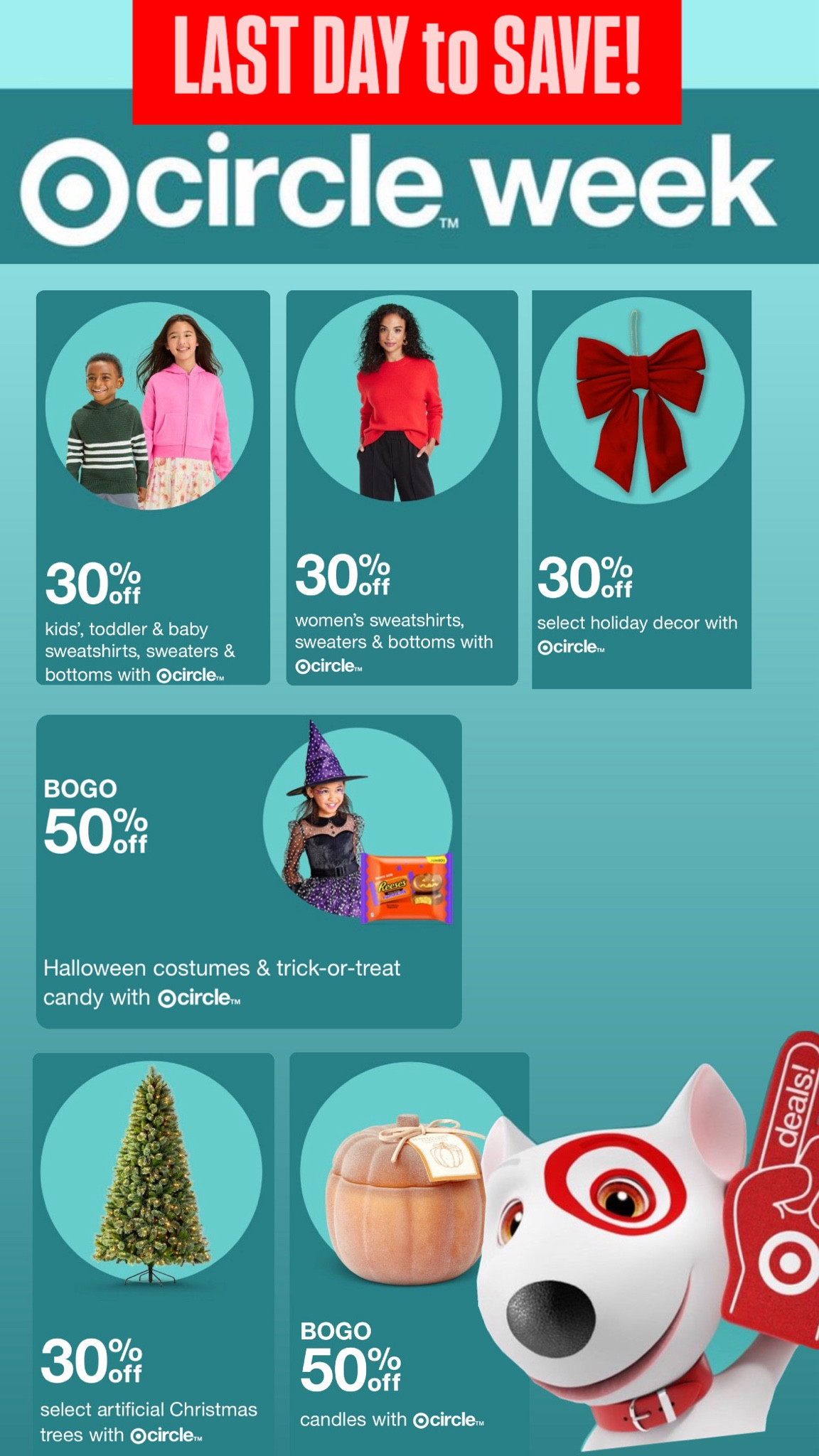 Last Day to save for Target Circle week and they have saved the best deals for last! 

#LTKSaleAlert #LTKHalloween #LTKHoliday