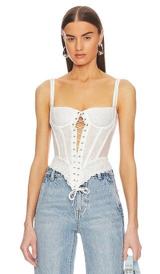 Deville Top in White | Revolve Clothing (Global)