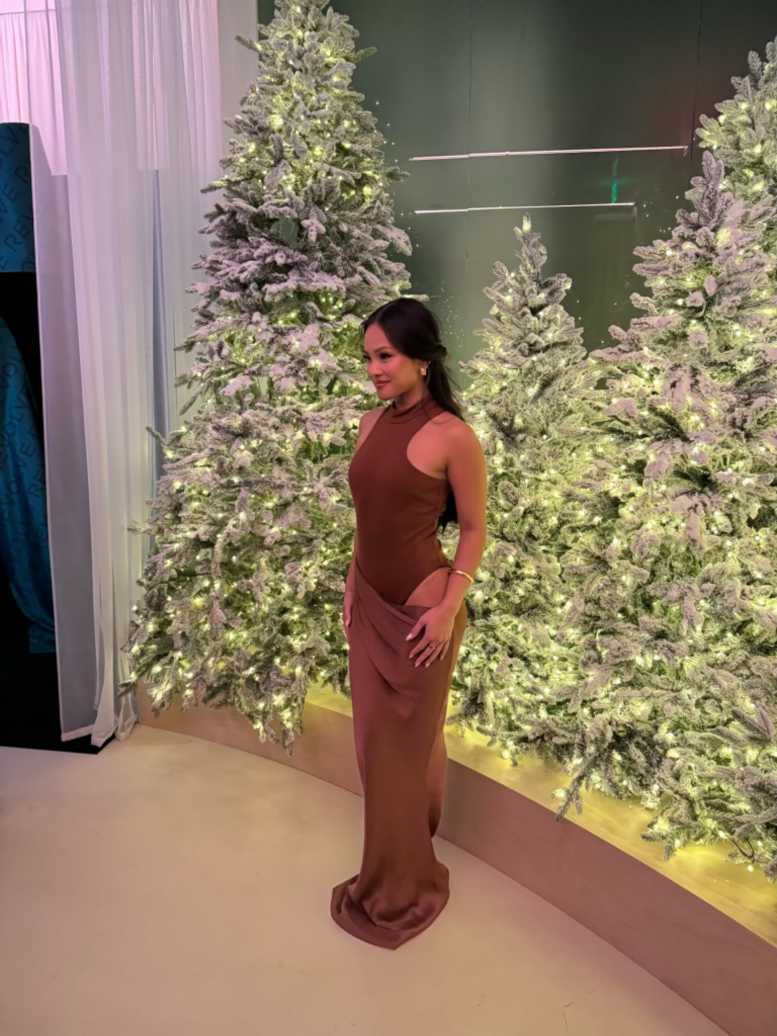 Revolve holiday dress 🤎🤎

#LTKHoliday #LTKParties #LTKStyleTip