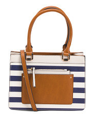Striped Satchel | Marshalls