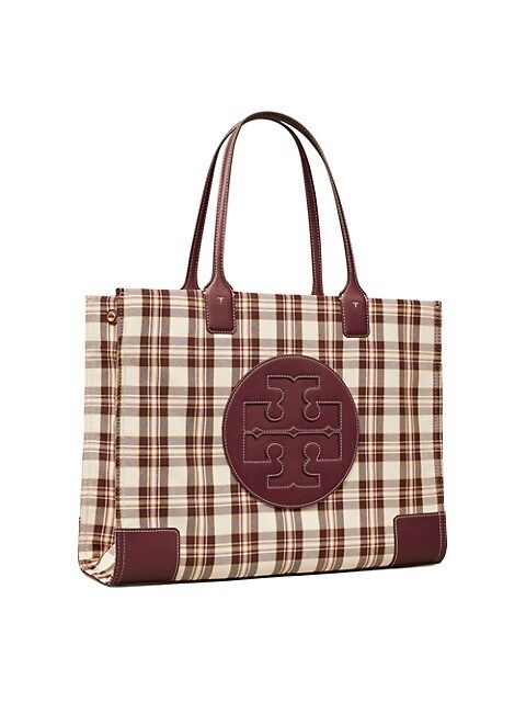 Ella Plaid Tote | Saks Fifth Avenue