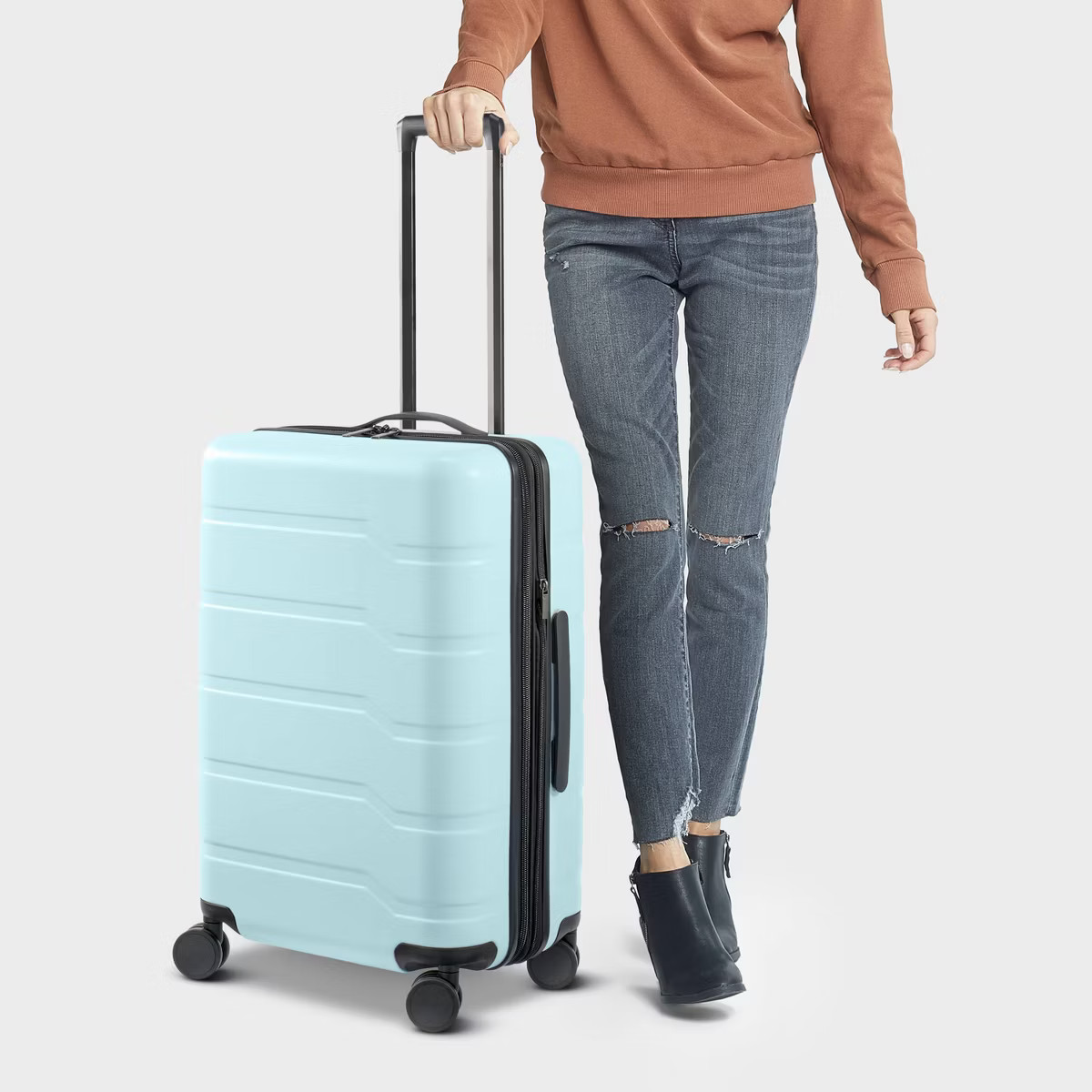 Hardside Medium Checked Suitcase - Open Story™ | Target