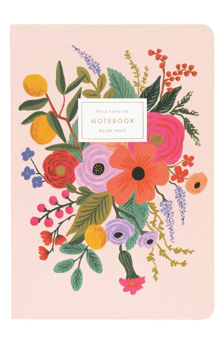 Garden Party Set of 3 Stitched Notebooks | Nordstrom