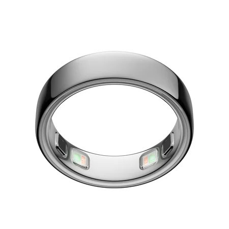 Oura Ring 5 - Silver - Size 7 - World’s Smallest Smart Ring - Sleep, Activity, Women’s Health, AI Advisor, 1 Week of Battery Life, Size Before You Buy, Android & iOS Compatible | Walmart (US)