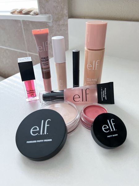 ELF= eyes lips face:  these clean beauty products are blowing up on social media! I’m currently trying them all out, but I already love the Halo Glow line! The lip oil is hydrating. Super affordable beauty. 

#LTKSpringSale #LTKfindsunder50 #LTKbeauty