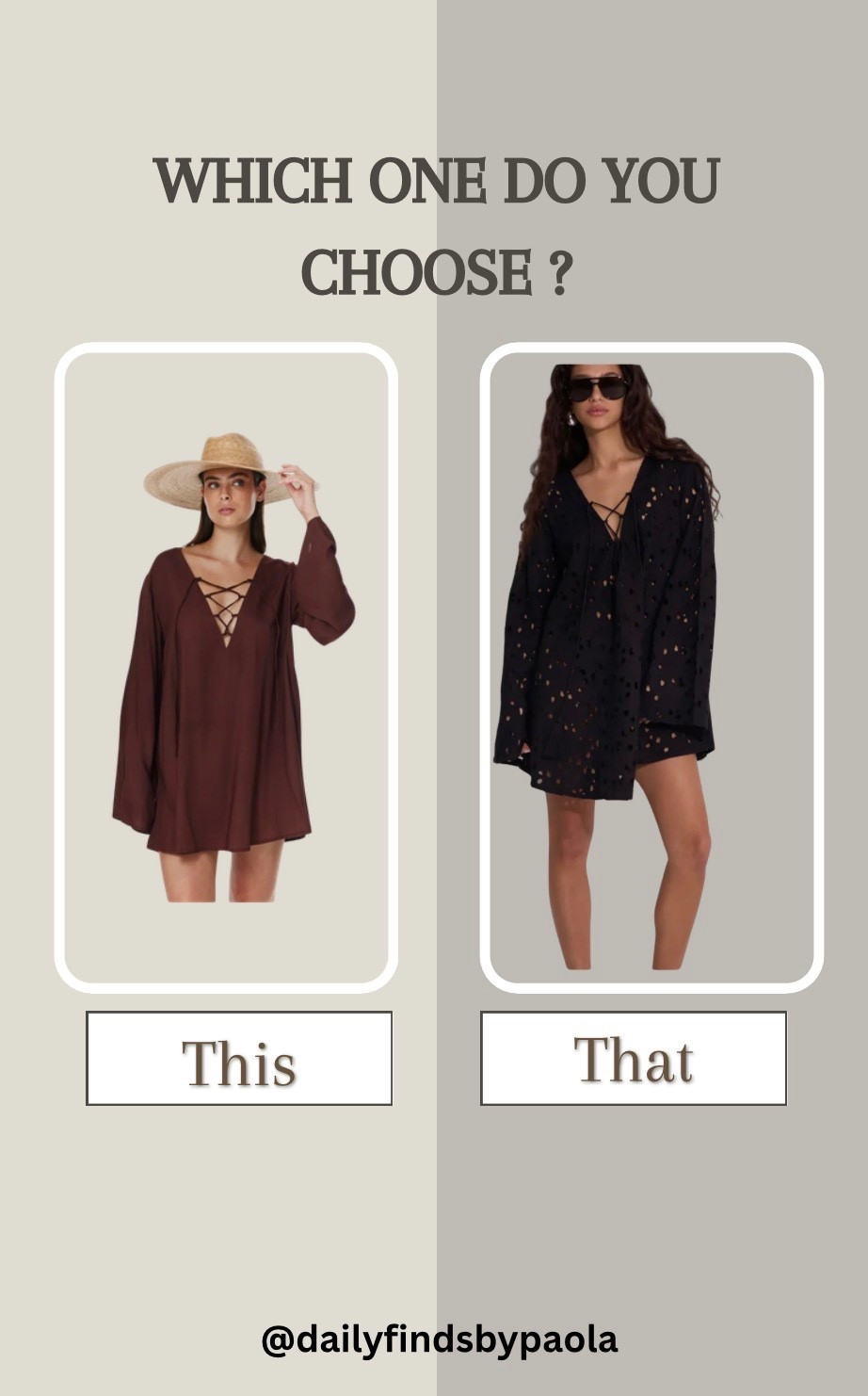 This or That 🤎🖤
Which one are you choosing?

#LTKootd #LTKTravel #LTKgrwm