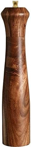 Pepper Grinder 10 Inch,Acacia Wood salt and pepper grinders refillable salt grinder pepper Mill w... | Amazon (US)