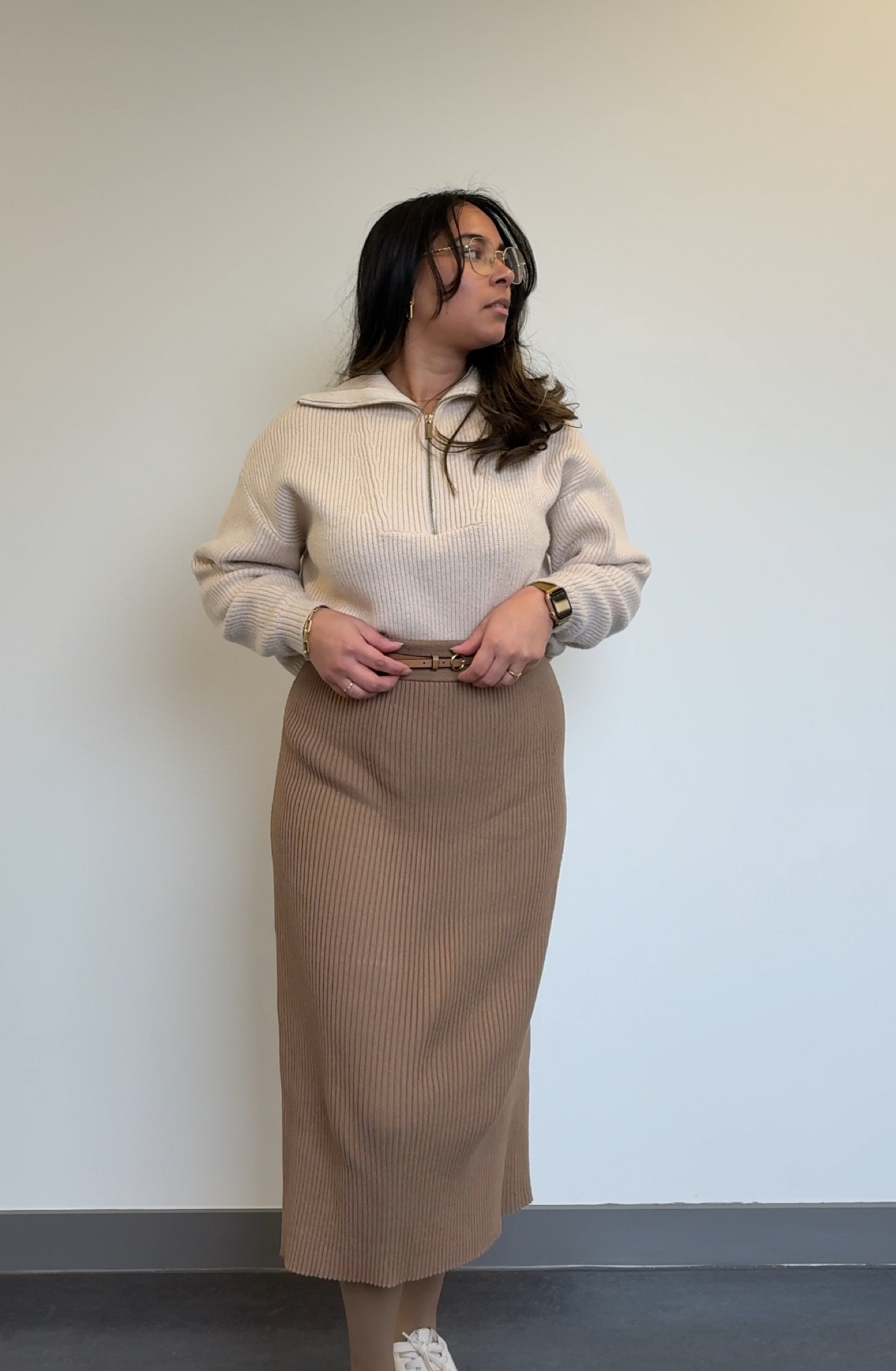 Cosy Knit skirt & Zipped Jumper 

#LTKwinter #LTKuk #LTKmodest