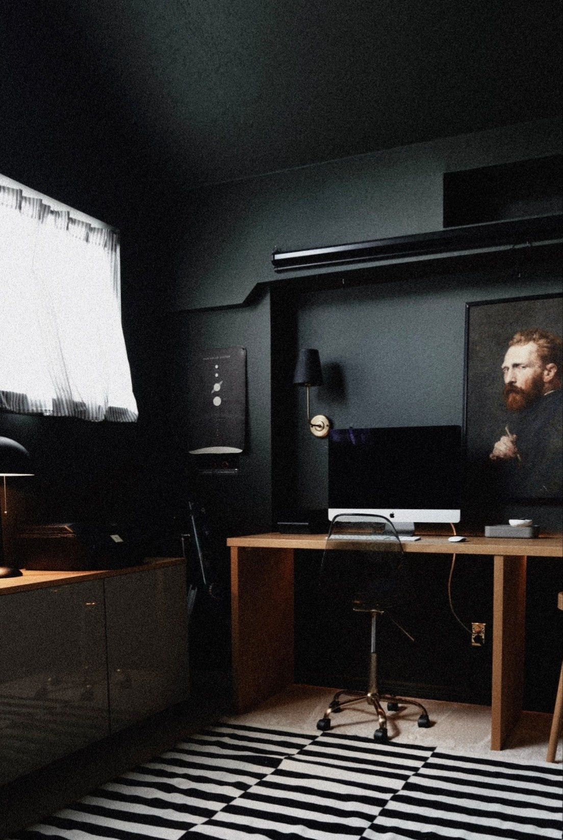 Creating a space that feels equal parts focus and mood. ✨ Warm lighting, layered textures, and a touch of character make all the difference.

#LTKFamily #LTKHome #LTKStyleTip