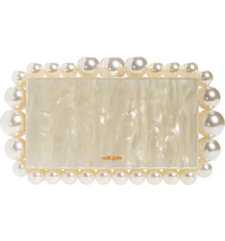 Eos Beaded Acrylic Box Clutch | Nordstrom