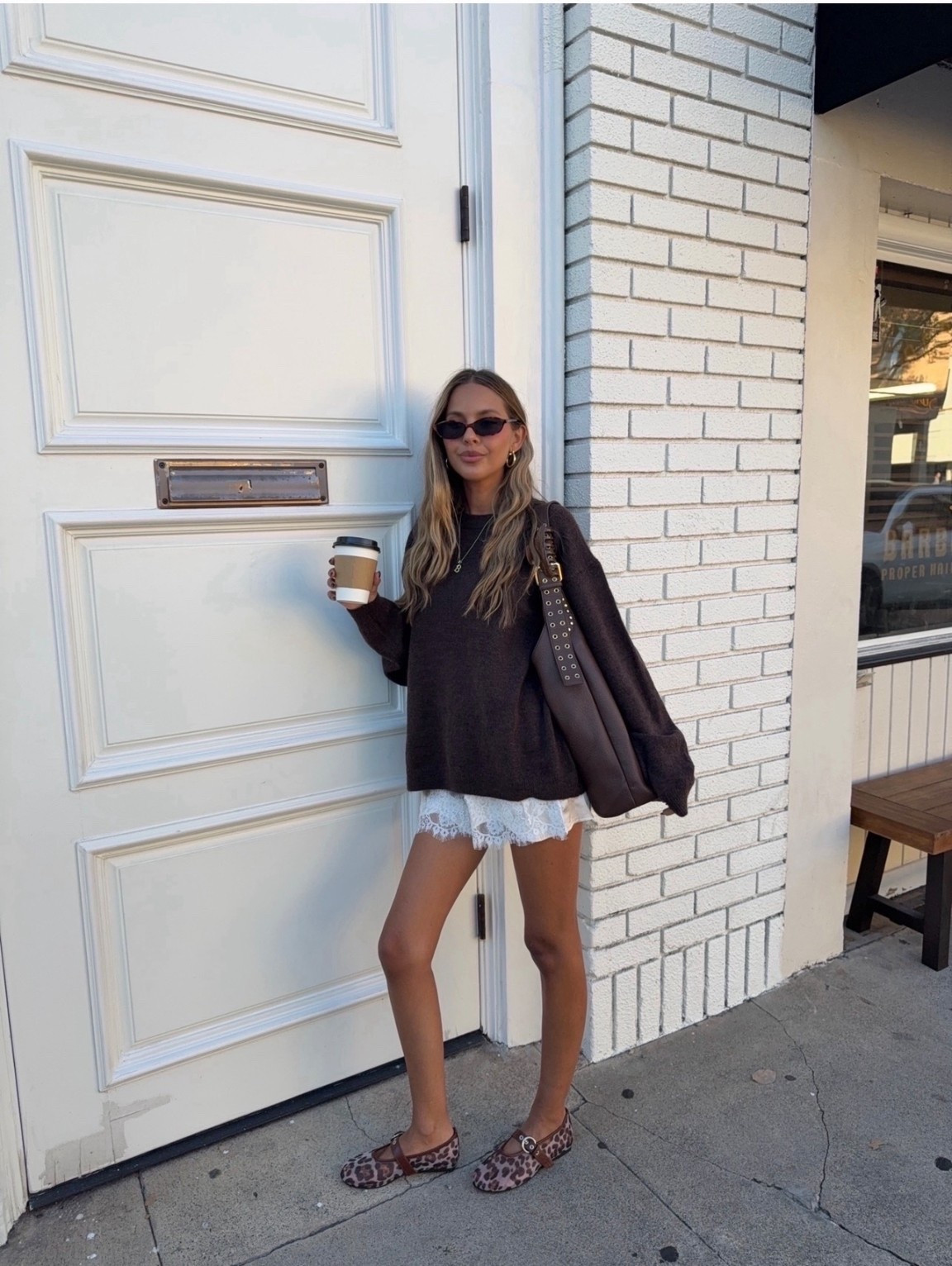 WHAT I'M WEARING:
H&M sweater - small
Amazon lace shorts-smallest size
Purse- lulus bag sold out