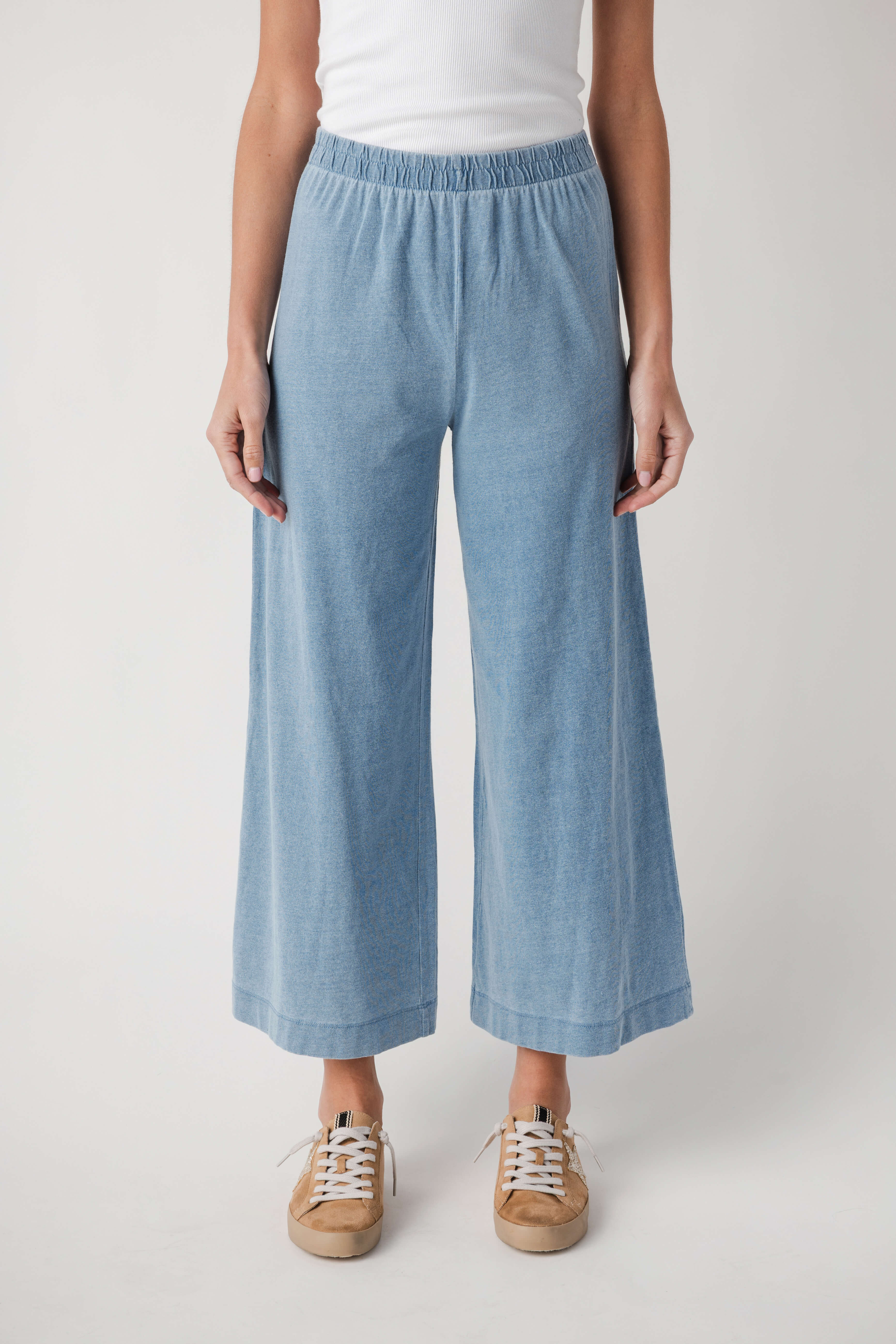 Z Supply Scout Jersey Denim Pant | Social Threads