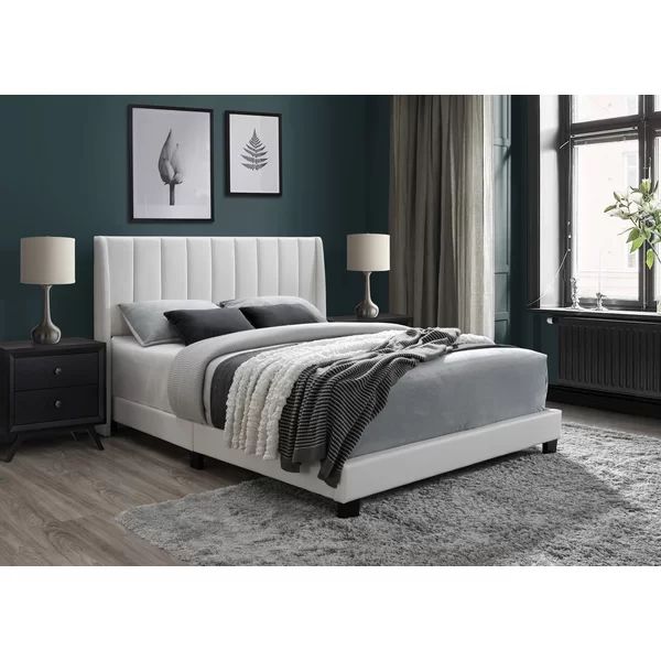 Herman Queen Upholstered Standard Bed | Wayfair North America