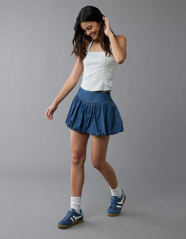 AE Stretch Bubble Skort | American Eagle Outfitters (US & CA)