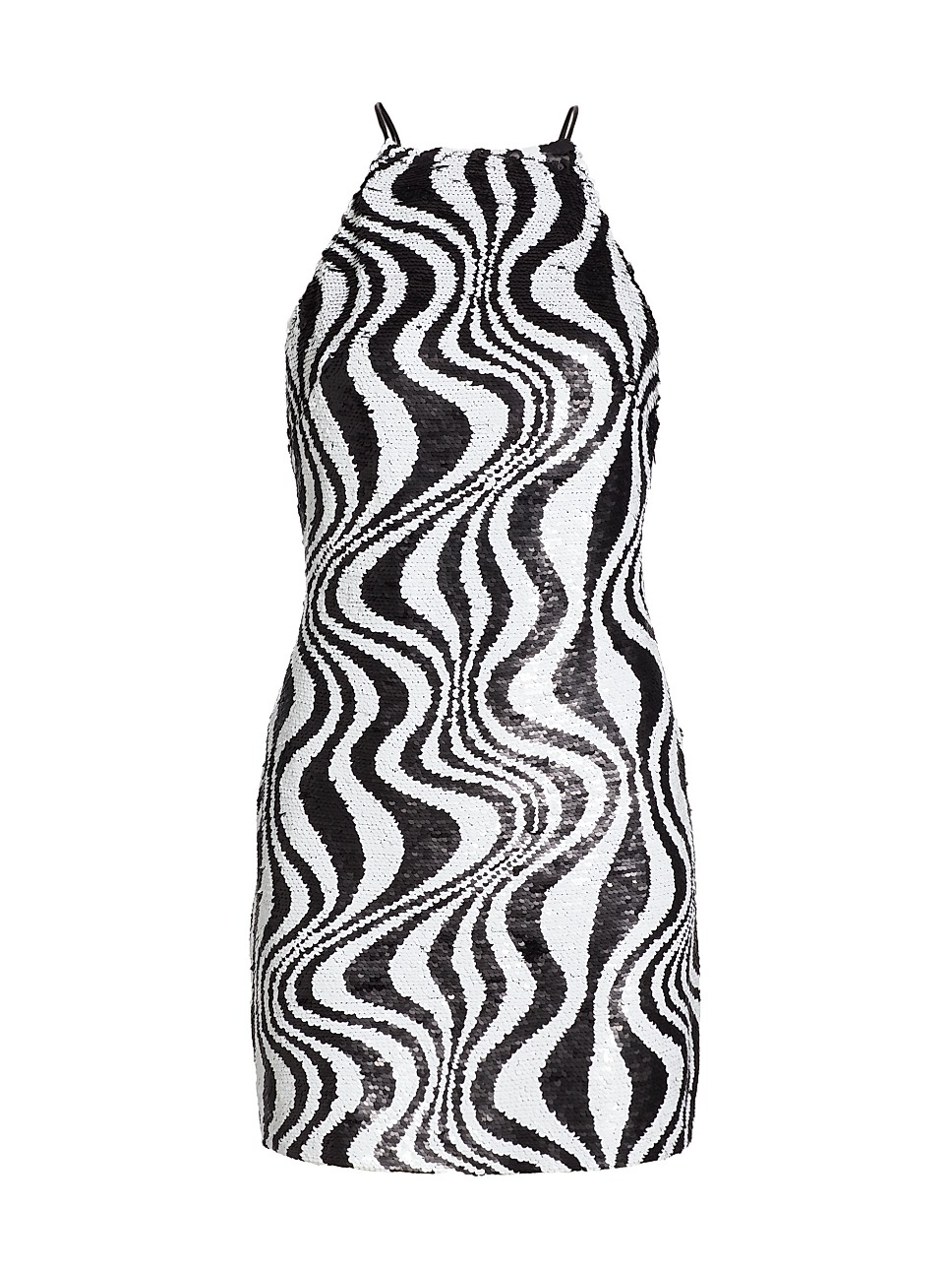 Zazzle Zebra Sequin Dress | Saks Fifth Avenue