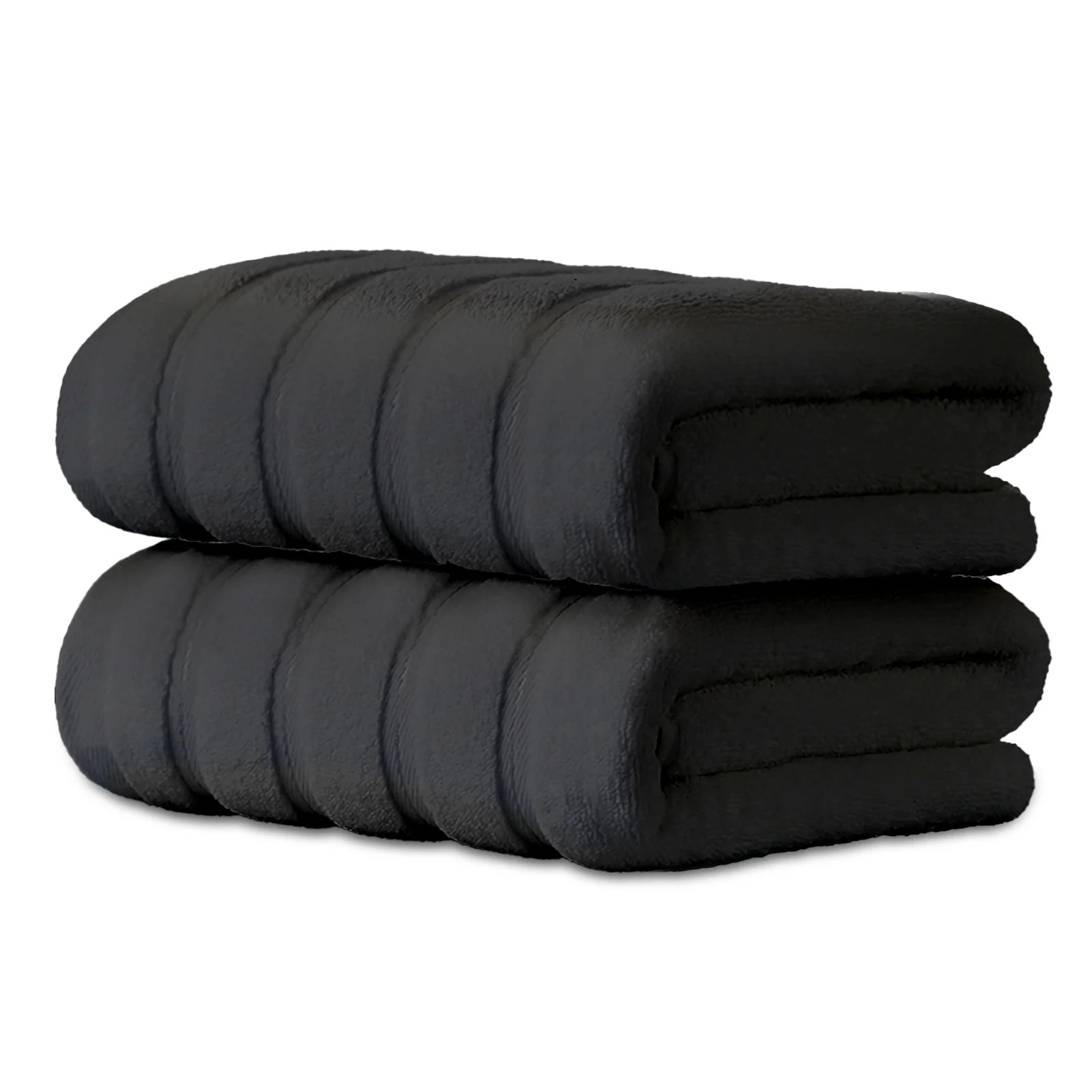 Hitime 100% Cotton Bath Towel Sets of 2 Pieces, 2 Bath Towel, Highly Absorbent Towels for Bathroo... | Walmart (US)