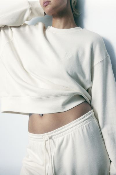 Joggers - Cream - Ladies | H&M GB | H&M (UK, MY, IN, SG, PH, TW, HK)