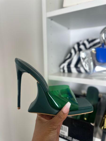 Green heels, green shoes, heels, 

#LTKMidsize #LTKShoeCrush #LTKFindsUnder50