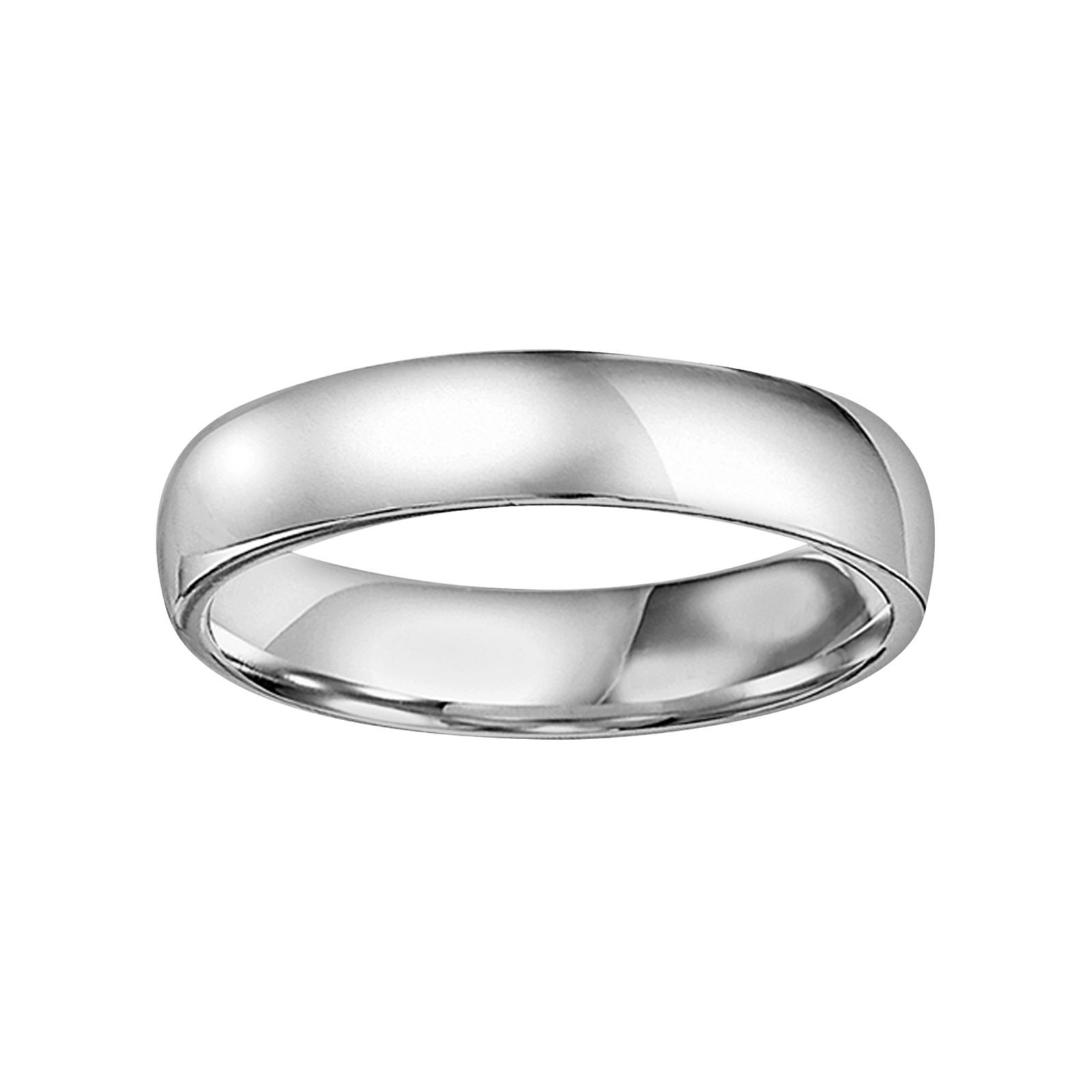 Platinum Men's Wedding Band, Size: 9, Grey | Kohl's
