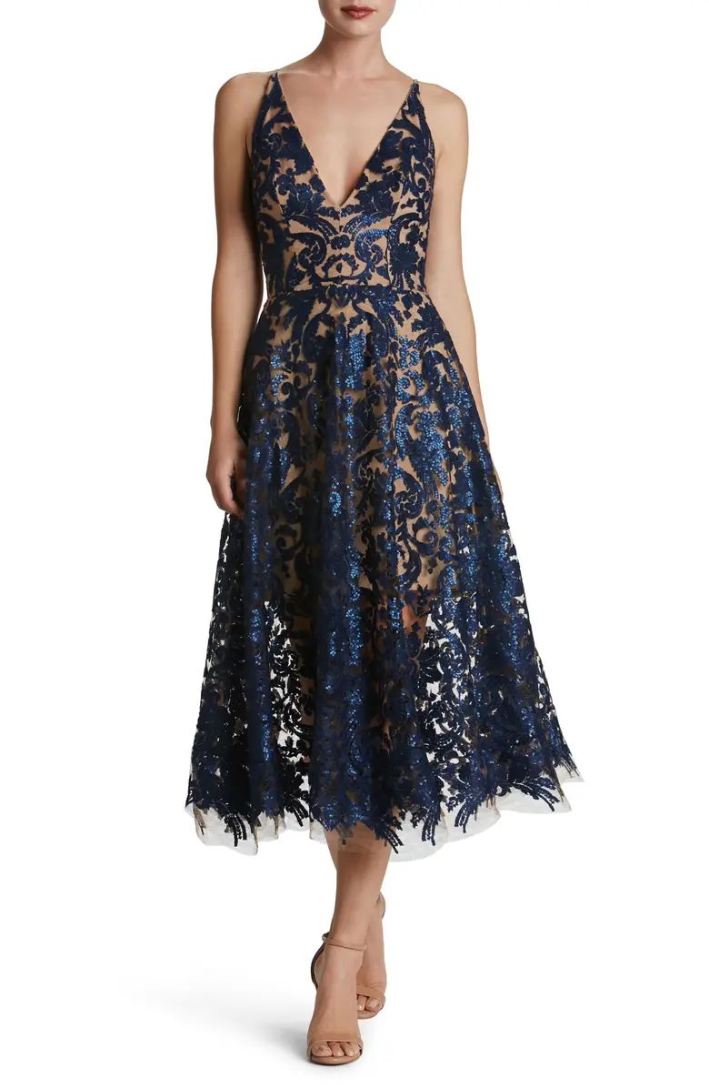 Blair Embellished Fit & Flare Dress | Nordstrom