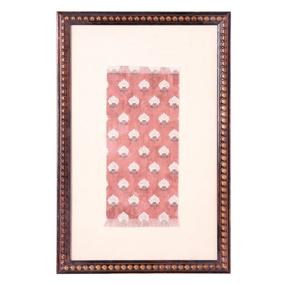 Beautiful Framed Floral Block Print Wall Art by Drew Barrymore 11.5" X 18" | Walmart (US)