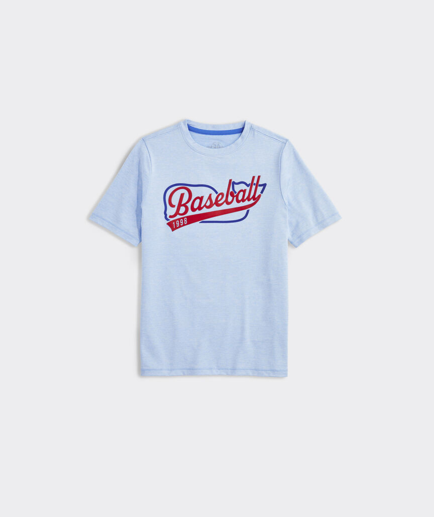 Boys' Varsity Baseball Whale Short-Sleeve Harbor Performance Tee | vineyard vines