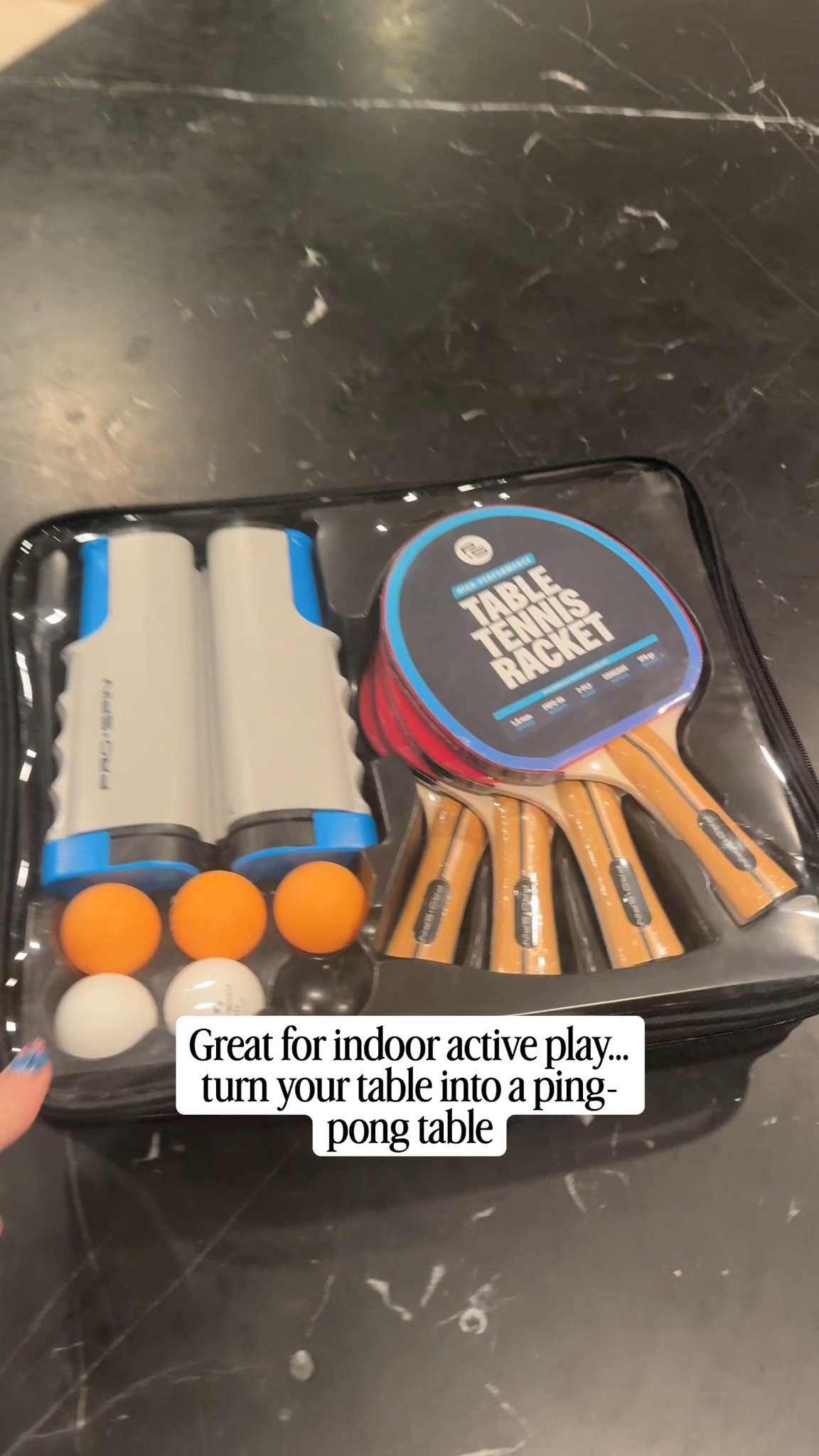 Hands-down, one of the best toys I bought my boys. Turn any table into a ping-pong table with this on the go ping-pong net.

#KidsToys #ActiveKids #PingpongTable

#LTKKids #LTKTravel #LTKmomlife