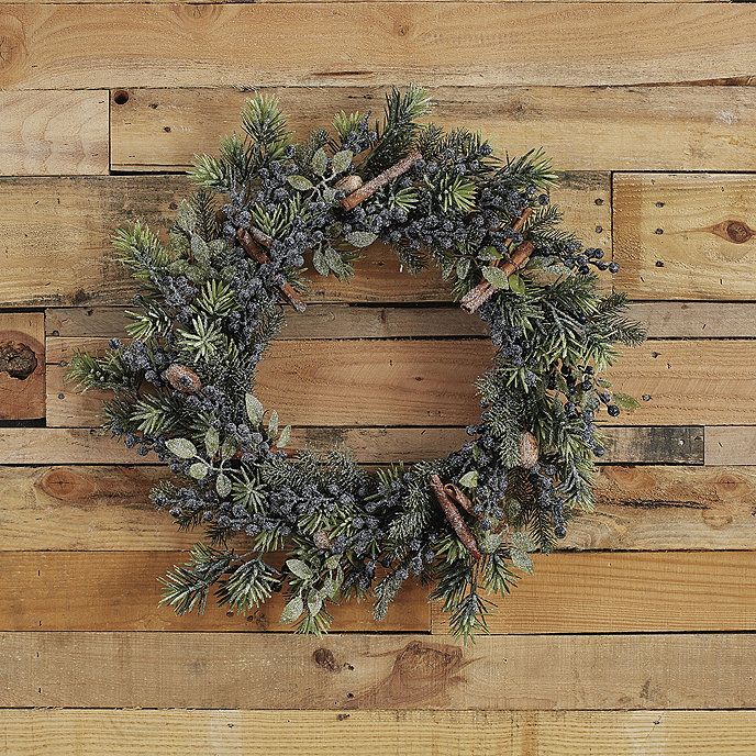 Frosted Blueberry Wreath | Ballard Designs, Inc.