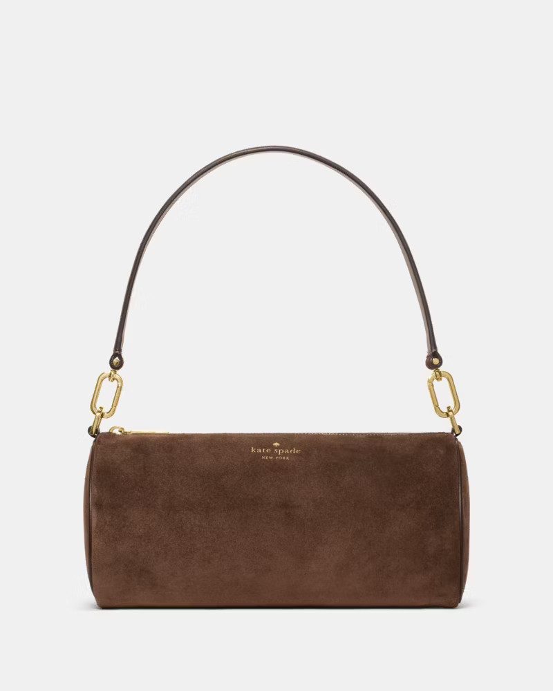 Roulette Suede Medium Shoulder Bag | Kate Spade Outlet