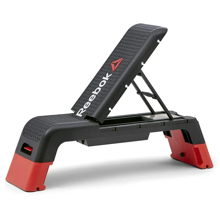 Reebok Professional Multi-Purpose Aerobic Challenging Home Fitness Deck, Black | Walmart (US)