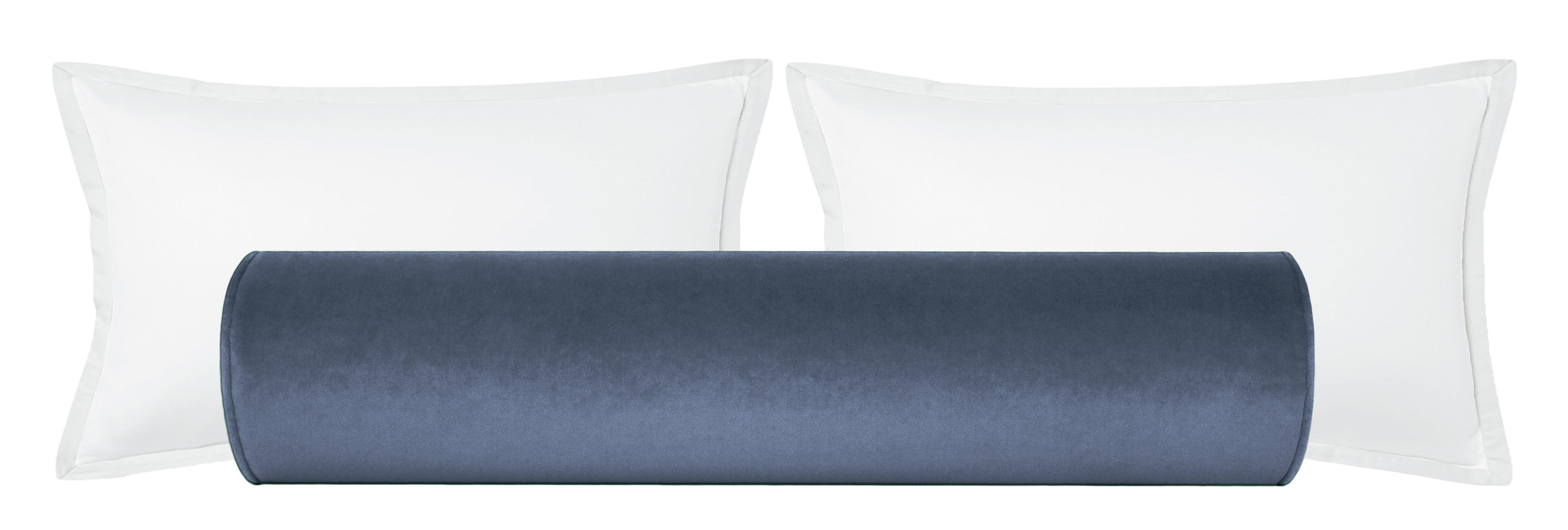The Bolster :: Society Velvet // Capri Blue | LITTLE DESIGN COMPANY