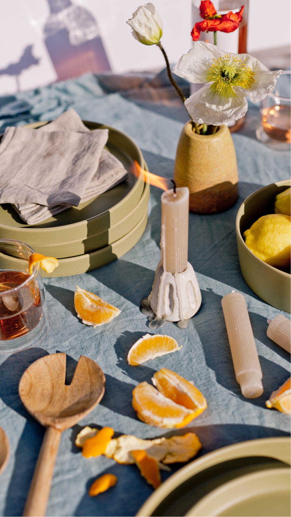 Summer entertaining vibes - modern dinnerware - wood serveware -minimal candlesticks - ceramic plates - glassware - outdoor entertaining - spring 

#LTKhome #LTKSeasonal #LTKparties