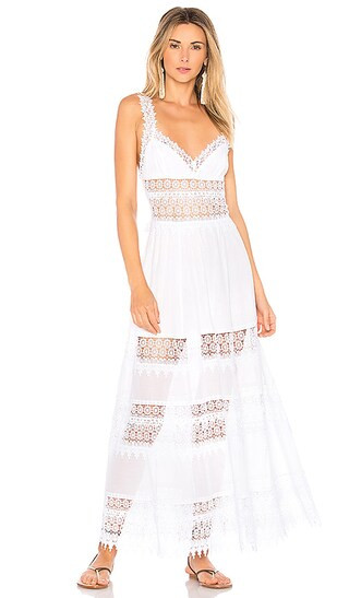 Charo Ruiz Ibiza Sophia Dress in White | Revolve Clothing