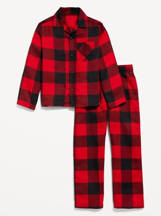 Gender-Neutral Printed Pajama Set for Kids | Old Navy (US)