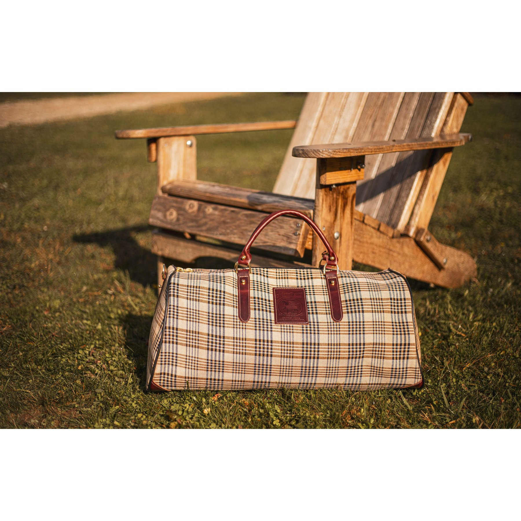 5/A Baker Horse Duffle Bag, Brown | Chewy