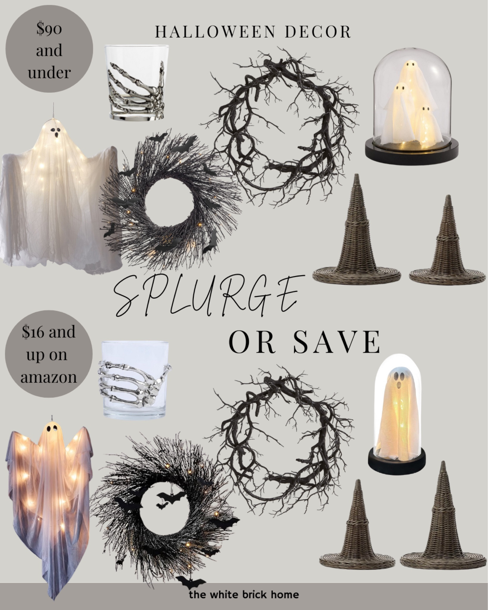 Some fun Amazon alternatives to these higher end Halloween decorations! 

Amazon, Amazon home, pottery barn, McGee and co, Halloween, Halloween decorations, Halloween decor, front porch decor, fall decor, Halloween home accessories, wreath, fall wreath, Halloween front porch, front porch decor, fall decor, Amazon Halloween decor. 

#LTKHome #LTKKids #LTKFindsUnder50